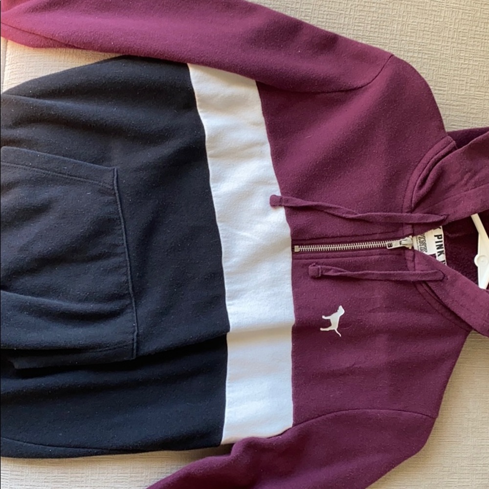 Victoria Secret Pink quarter zip
